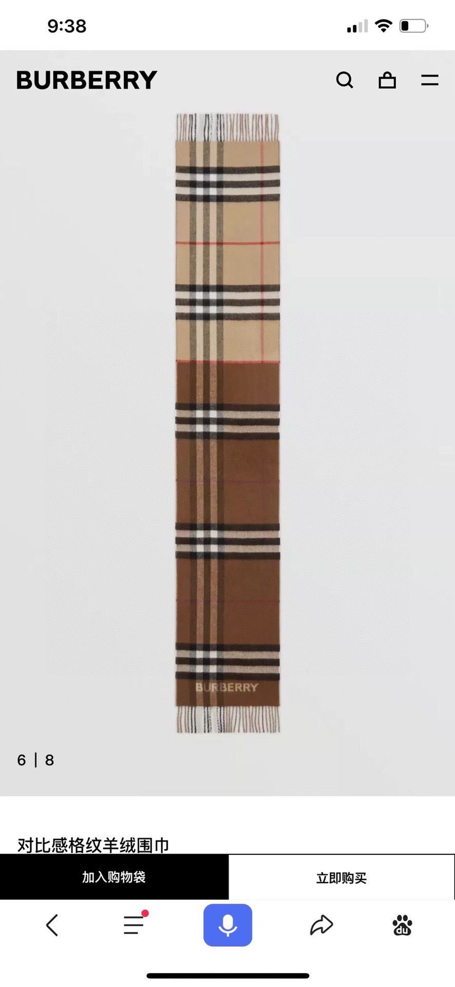 Burberry Scarf