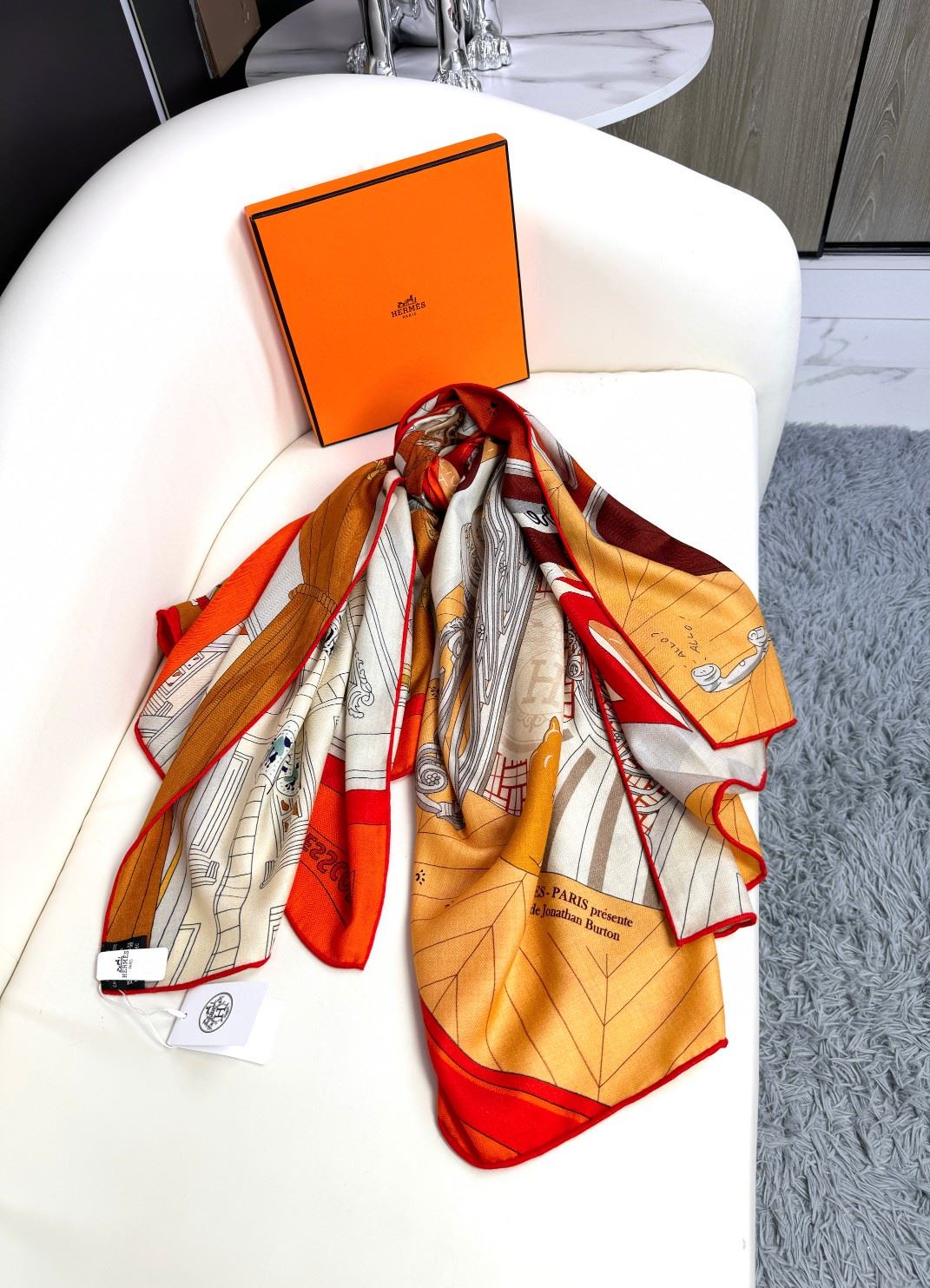 Hermes Scarf