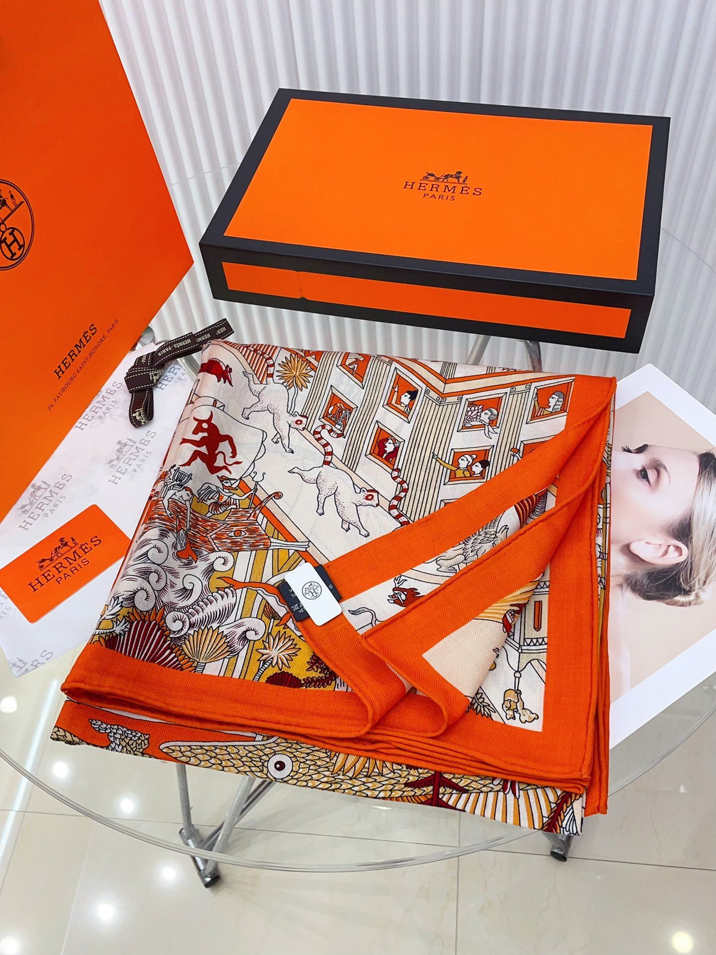 Hermes Scarf