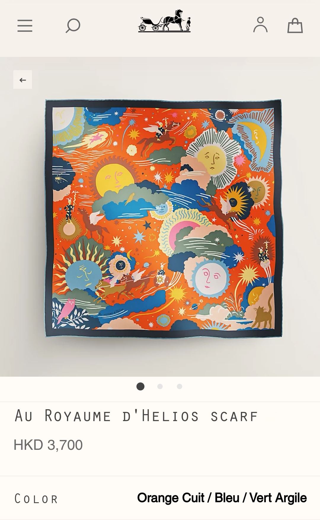 Hermes Scarf