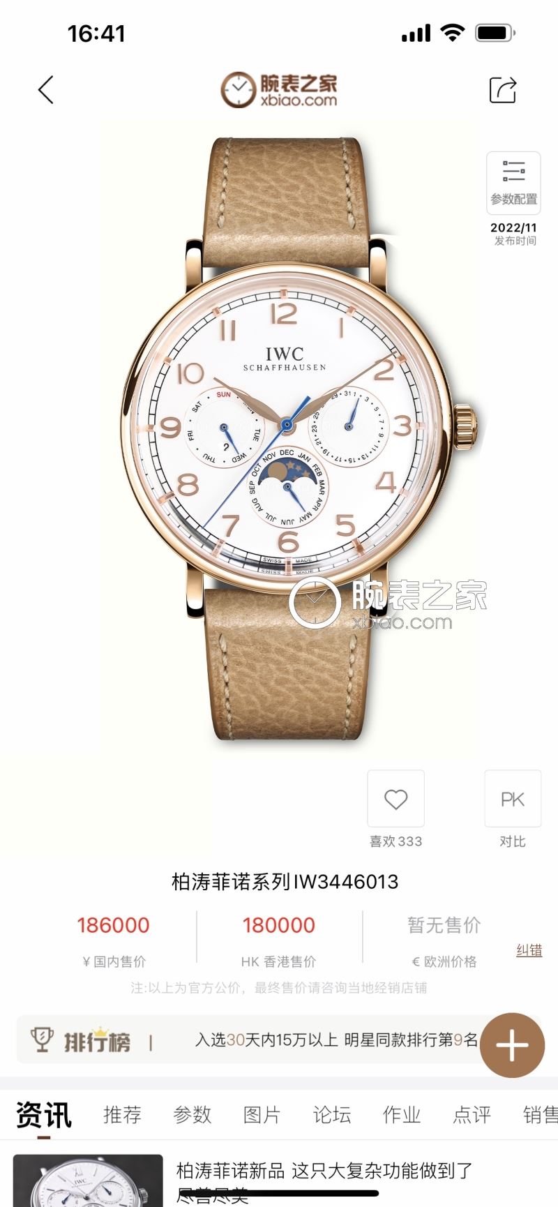 IWC Watches